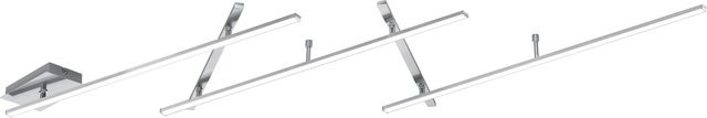 Trio LED-Deckenleuchte Indira in Nickel matt mit Up-Down-Lichtfunktion und Dimmbarkeit - Bild 1