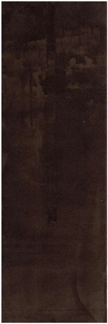 vidaXL Bereichsteppich HUARTE Rechteckig Braun Modern Abstract aus Polyester B: 250 cm, T: 80 cm - Bild 1