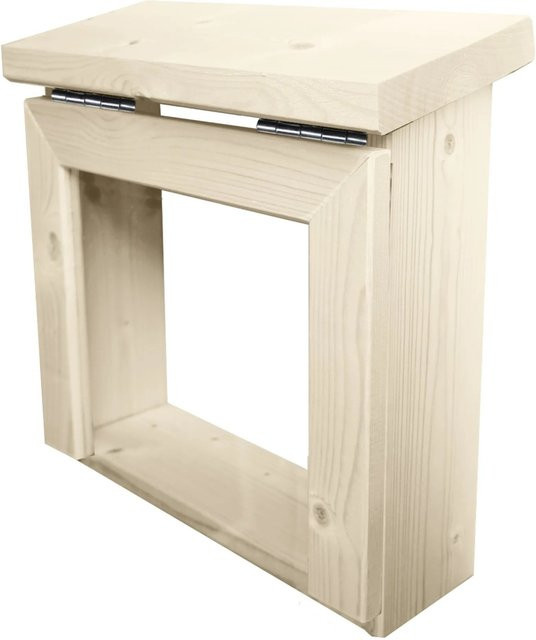 Karibu Steuergerätverkleidung für Außenbereich in Weiß, B/T/H: 34 x 31,8 x 15,7 cm - Bild 1