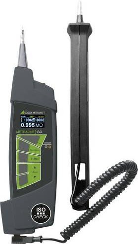 Gossen Metrawatt Metraline ISO CHECK Isolationsmessgerät in Grau mit 1 GΩ bis 1000 V - Bild 1