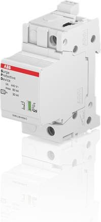 ABB 2CTB815708R2900 OVR T2 80-440S P T Überspannungs-Schutzeinrichtung 20 kA in Weiß - Bild 1