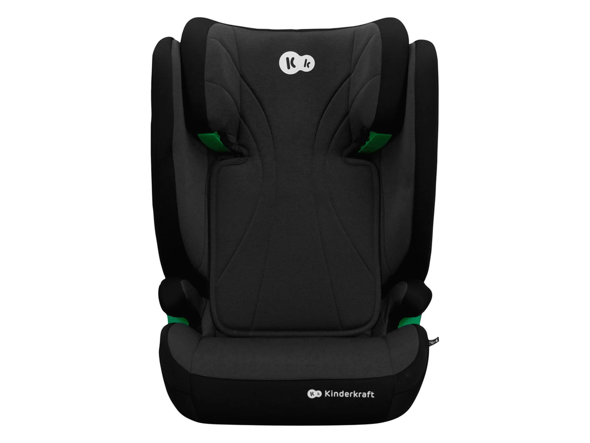 Kinderkraft Autositz Junior Fix 2 in Graphite Black mit Isofix und Rückenlehne - Bild 2