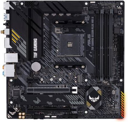 Asus TUF GAMING B550M-PLUS WIFI II Mainboard für AMD AM4 Sockel, Micro-ATX, DDR4, Schwarz - Bild 2