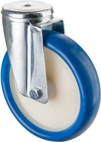 BS Rollen Transportrolle L101.B36.201 in Blau aus Kunststoff - Bild 1