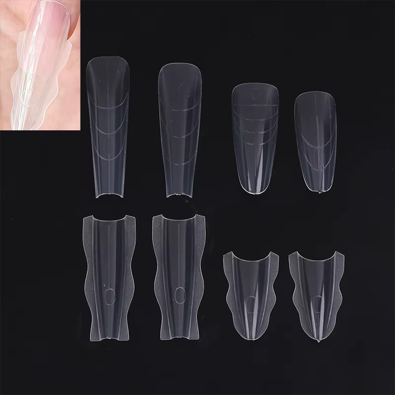 AQTOCNA Sandwich-Nagelformen, 60 Stück, Damen - Bild 2