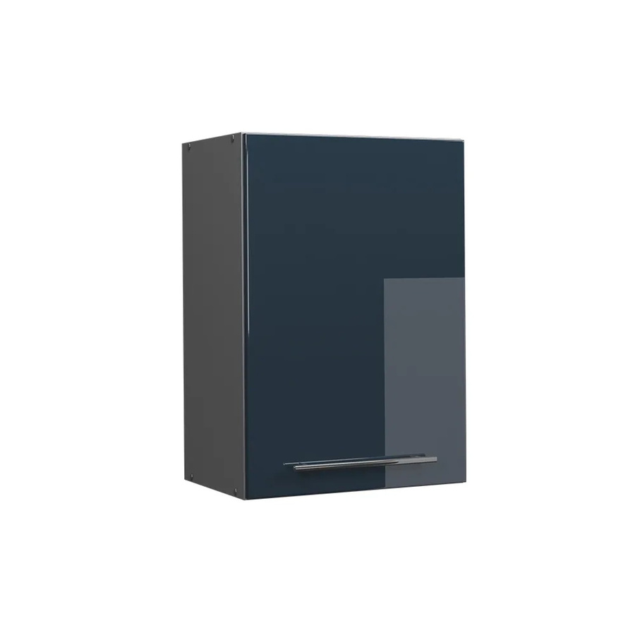 Vicco Hängeschrank Fame-Line Küchenschrank Hochglanz Anthrazit Dunkelblau Breite: 50 cm, Höhe: 72 cm, Tiefe: 34,1 cm - Bild 2