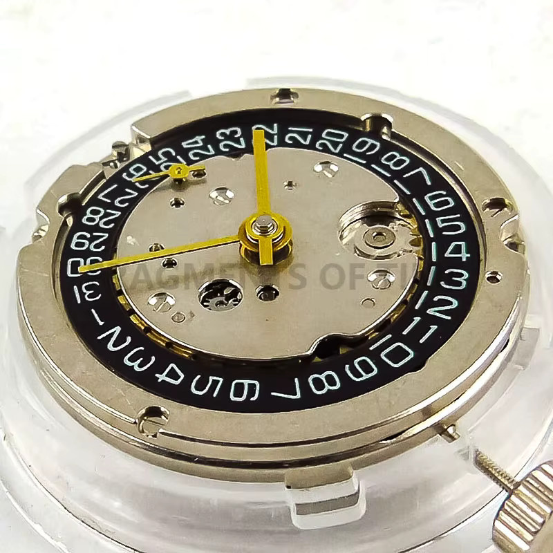 ATEND Uhrenzubehör, dreipoliges halbautomatisches mechanisches Uhrwerk, 2557 GMT, Unisex - Bild 2