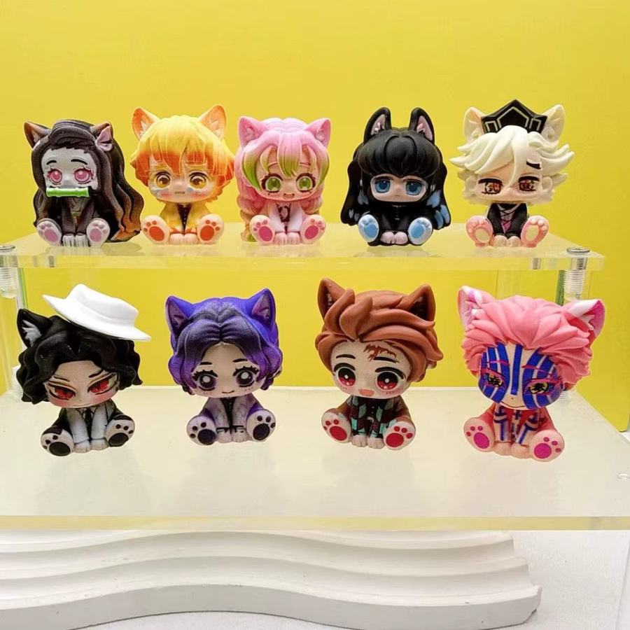 Bandai Demon Slayer Chibi-Figur, Auto-Ornament, Einzelfigur - Bild 2