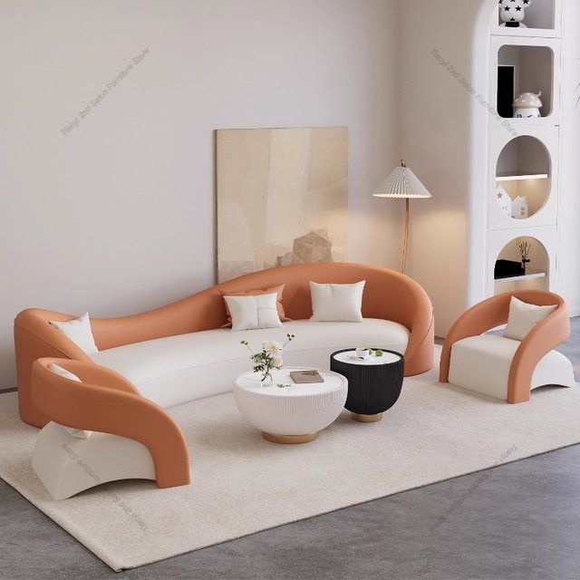 OAKCIA Nordisches Luxus-Büro-Sofa für Hotellobby und Rezeption - Bild 1