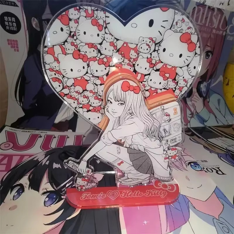 Sanrio Hello Kitty Kawaii Stehplatte zur Desktop-Dekoration Multicolor - Bild 2