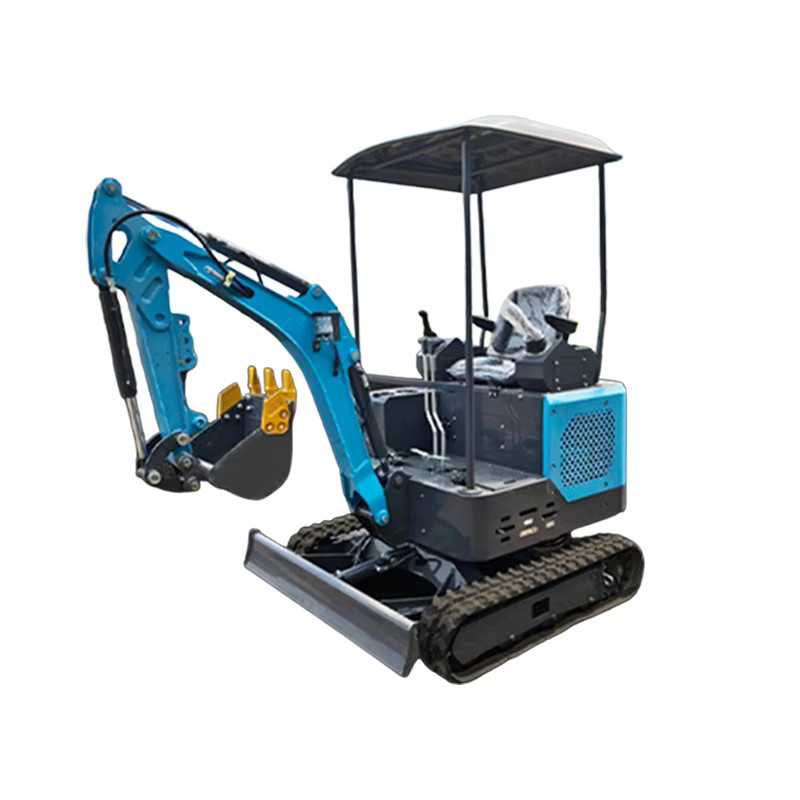 TINGBAI Minibagger 1,5 Tonnen mit Kubota-Dieselmotor und Raupenfahrwerk für Landwirtschaft und Grabenarbeiten, EURO5 CE EPA-zertifiziert - Bild 3