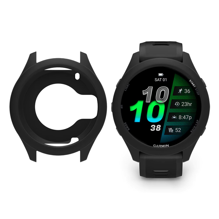 Schutzhülle für Garmin Forerunner 570 970 Smartwatch Soft Cover in Gelb - Bild 4
