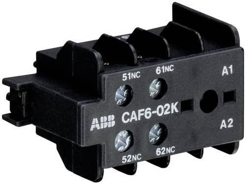 ABB CAF6-02K Hilfsschalter mit 2 Öffnern in Schwarz - Bild 1