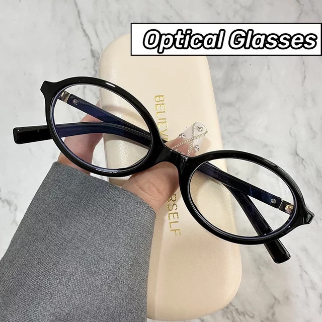 ERIKOLE Korrektionsbrille, Oval, Vollrand, Kunststoff, Schwarz, Damen - Bild 1