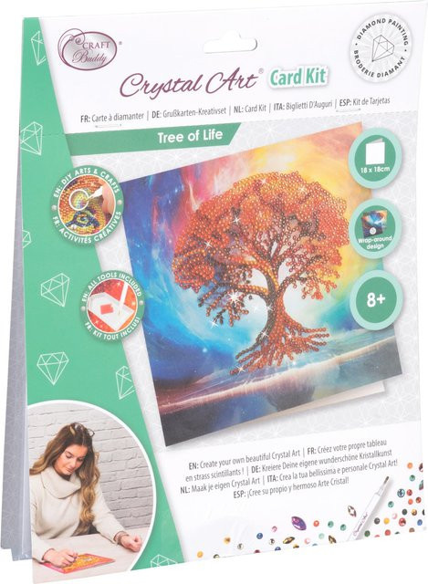 Crystal Art Bastel-Set, Natur, Bunt / Mehrfarbig, ab 8 Jahren - Bild 1