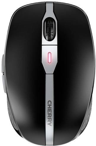 Cherry MW 9100 Kabellose Maus mit Bluetooth und 2,4 GHz Funk, Optisch, 2400 dpi, 6 Tasten, Schwarz - Bild 1