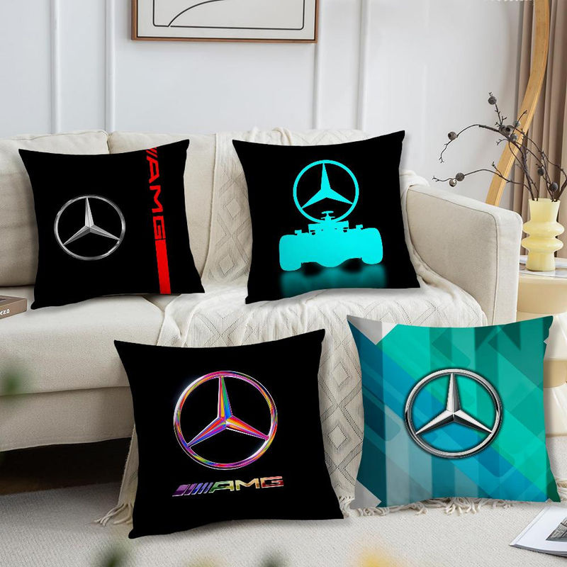 Mercedes-Benz AMG Kissenbezug Sunset Pillow, Schwarz, B/H: 50,8 x 50,8 cm - Bild 2