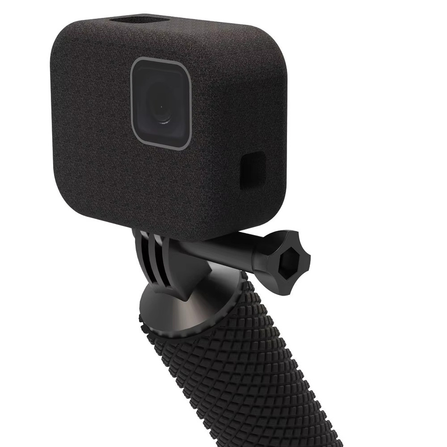 GoPro Hero Windschutz aus Schaumstoff zur Geräuschreduzierung in Schwarz - Bild 2