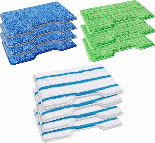 3 Stück waschbare Mikrofaser-Wischmop-Pads für Shark VacMop, wiederverwendbare Ersatz-Nachfüllpads für Nass- und Trockenreinigung von Hartböden - Bild 1