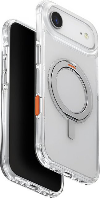 UNIQ Swivix Schutzhülle für Apple iPhone 17 Air in Silber und Transparent - Bild 1