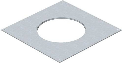 OBO Bettermann DUG 350-3 R4 Montagedeckel in Silber - Bild 1