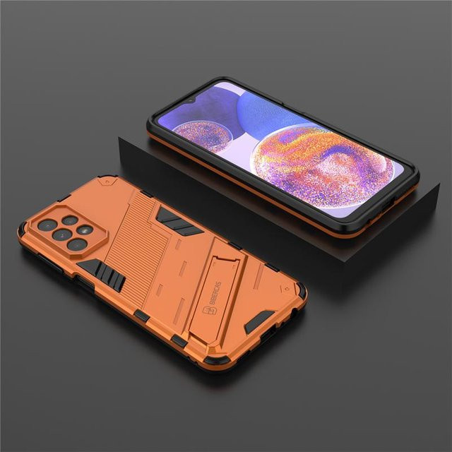 Stoßfeste Silikon Bumper Rüstung Telefonhülle für Samsung Galaxy A23 A13 A33 A53 A52 A73 A54 A34 5G in Orange - Bild 1
