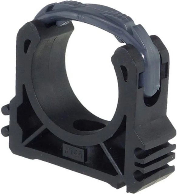 Cepex PVC-U Rohrklemme in Schwarz mit 63 mm Durchmesser - Bild 1