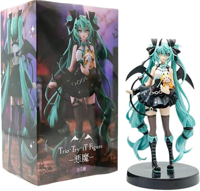 Yiran toy 1 Hatsune Miku Kleiner Teufel Waschbär Actionfigur, 19cm, ab 14 Jahren - Bild 1