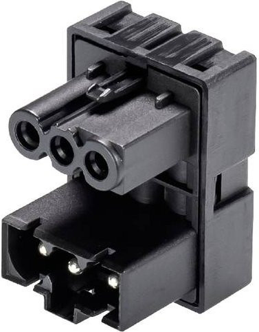 Wieland Electric 91.030.5853.1 Verteiler in Schwarz - Bild 1