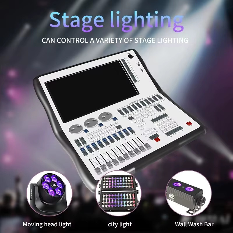 Quartz Titan V17 DMX-Controller Professionelle Bühnenbeleuchtungskonsole für DJ und Club - Bild 6
