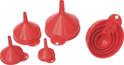IWH Trichter-Set 4teilig in Rot - Bild 1