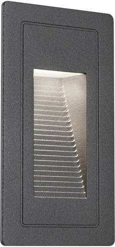 Paulmann LED Hauswandleuchte Wall in Schwarz aus Aluminium für Garten und Außenbereich B/H/T: 10,3 x 6,2 x 10,3 cm - Bild 1