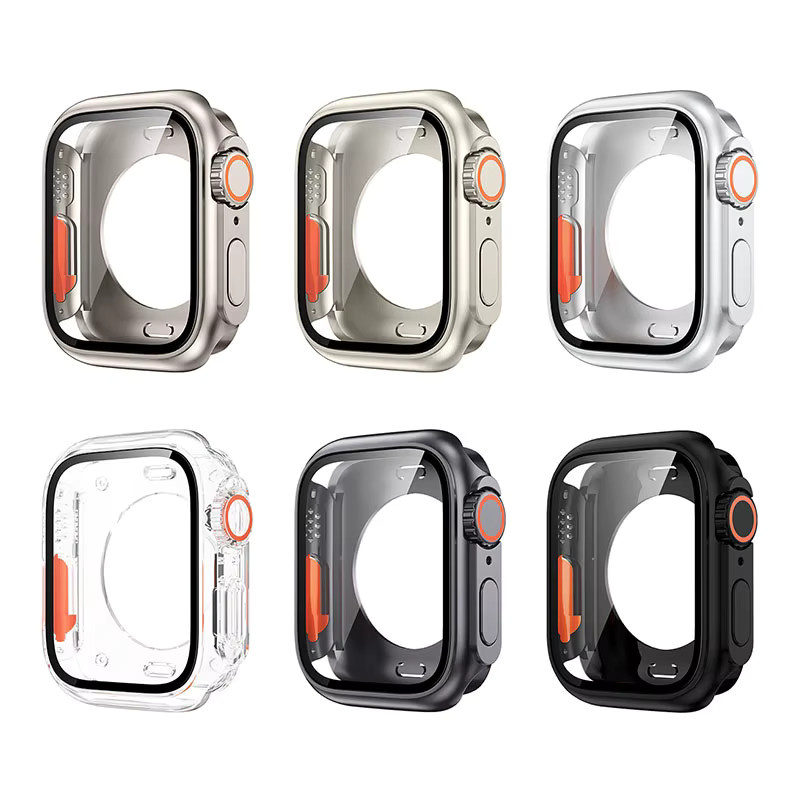 HUBANDE Displayschutzfolie für Apple Watch, Silikon, Silber, Unisex - Bild 3