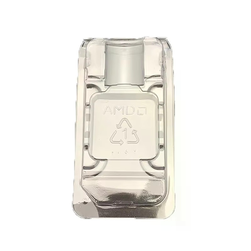 10-teiliges CPU-Clamshell-Gehäuse transparent, antistatische Tablettbox für AMD AM2/AM3/FM1/FM2-Prozessoren, Multi-Plattform-CPU-Halter und Schutz - Bild 2