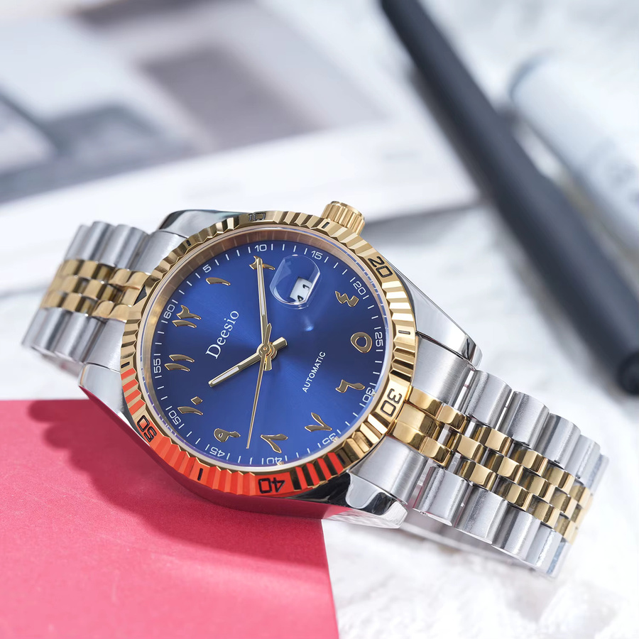 Deesio Armbanduhr, Automatik, Edelstahl, Grün, Herren - Bild 2