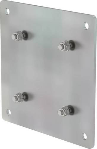MUNK Günzburger Steigtechnik Adapterplatte, Farbe: Silber - Bild 1