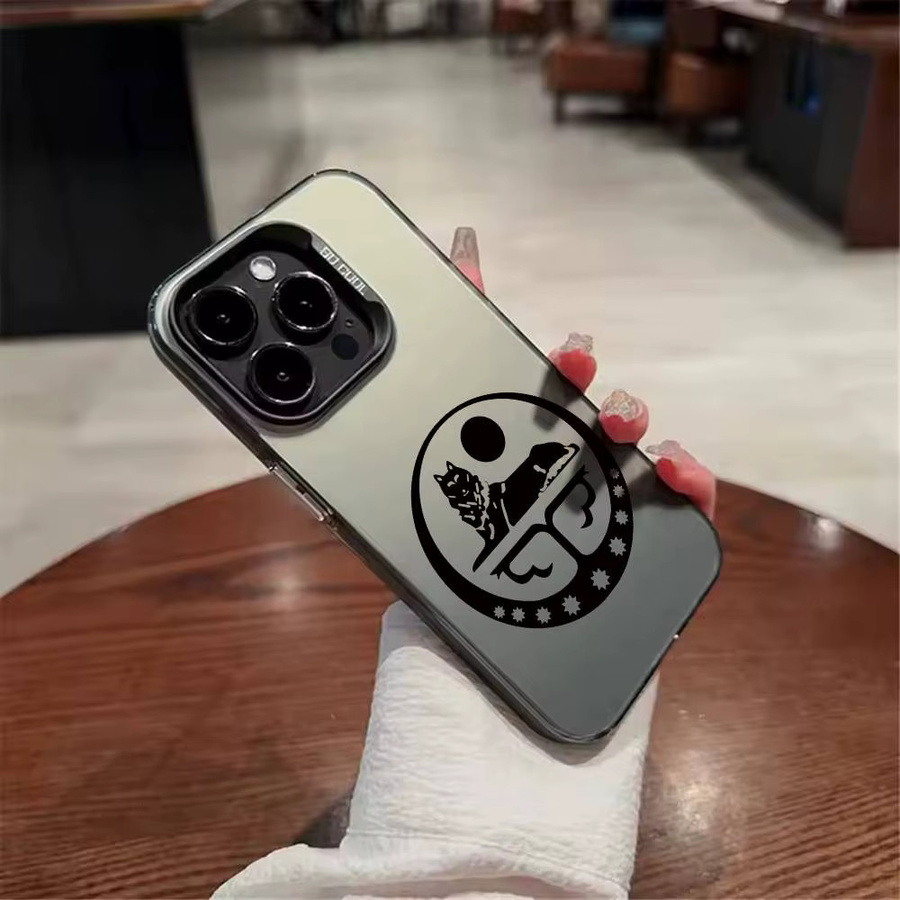 Handyhülle mit Tschetschenien Wappen Kunst für iPhone 11 bis 17 Pro Max, Weiße Candy Matte Hülle - Bild 2