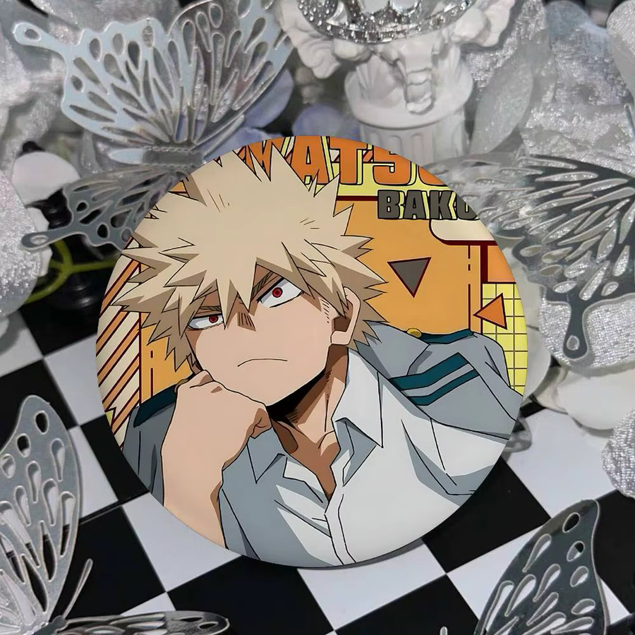 KAYOU Brosche, Katsuki Bakugo, Metall - Bild 4