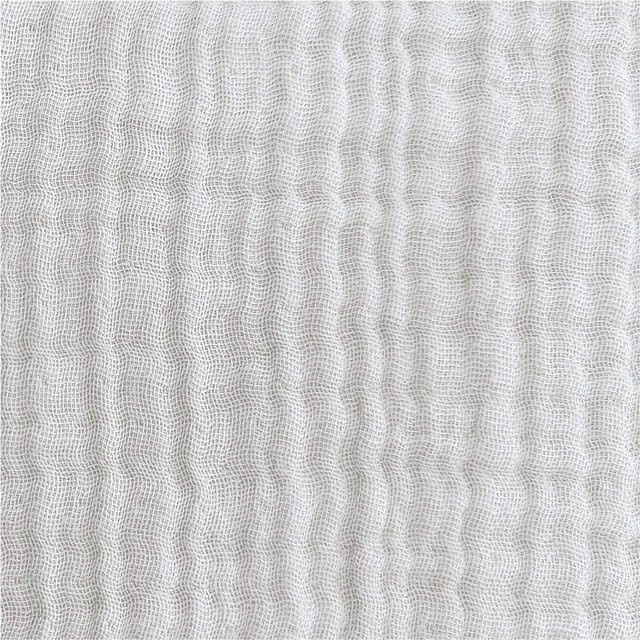 Theraline Musselinmond Stillkissenbezug aus Baumwolle in Grau und Weiß, Breite: 140 cm - Bild 1