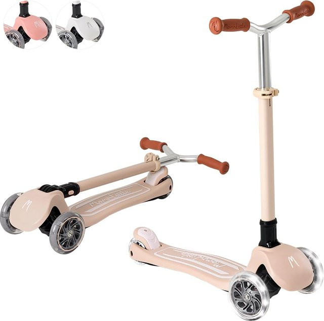 MomnLittle Kinderroller, Kickboard, beige, ab 3 Jahre - Bild 1
