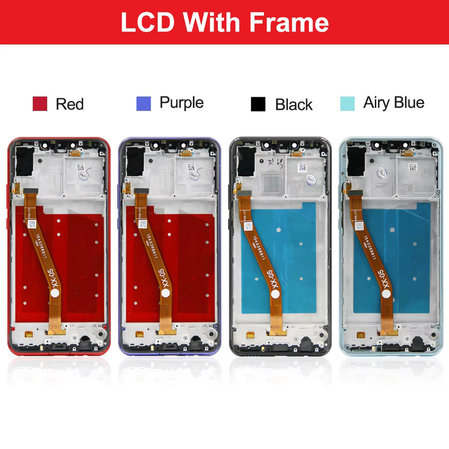 Huawei Nova 3 Ersatz LCD Display mit Touch Screen in Schwarz, 6,3 Zoll für PAR-LX1 und PAR-LX - Bild 5