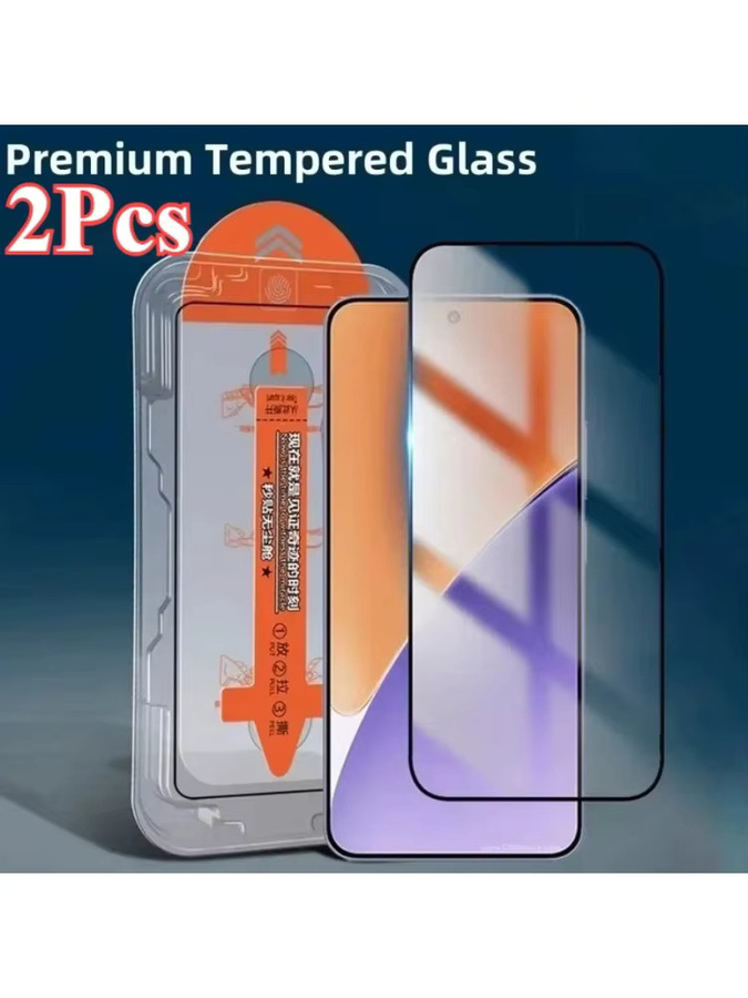 Xiaomi Schutzfolie aus gehärtetem Glas mit 9H Härtegrad für Poco C75 C71 C61 M5 F6 F7 Ultra X7 X6 M7 Pro transparent - Bild 6