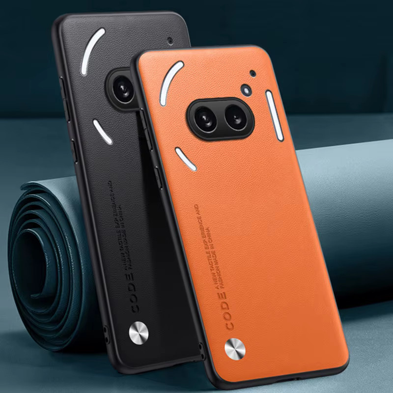 Luxus PU Leder Handyhülle für Nothing Phone 2A Plus und Nothing Phone 2A 5G, stoßfester Silikon Schutz, Schwarz oder Grün - Bild 2
