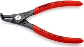 Knipex Präzisions-Sicherungsringzange 49 21 A11 für Außenringe auf Wellen, grau atramentiert mit rutschhemmendem Kunststoffüberzug - Bild 1