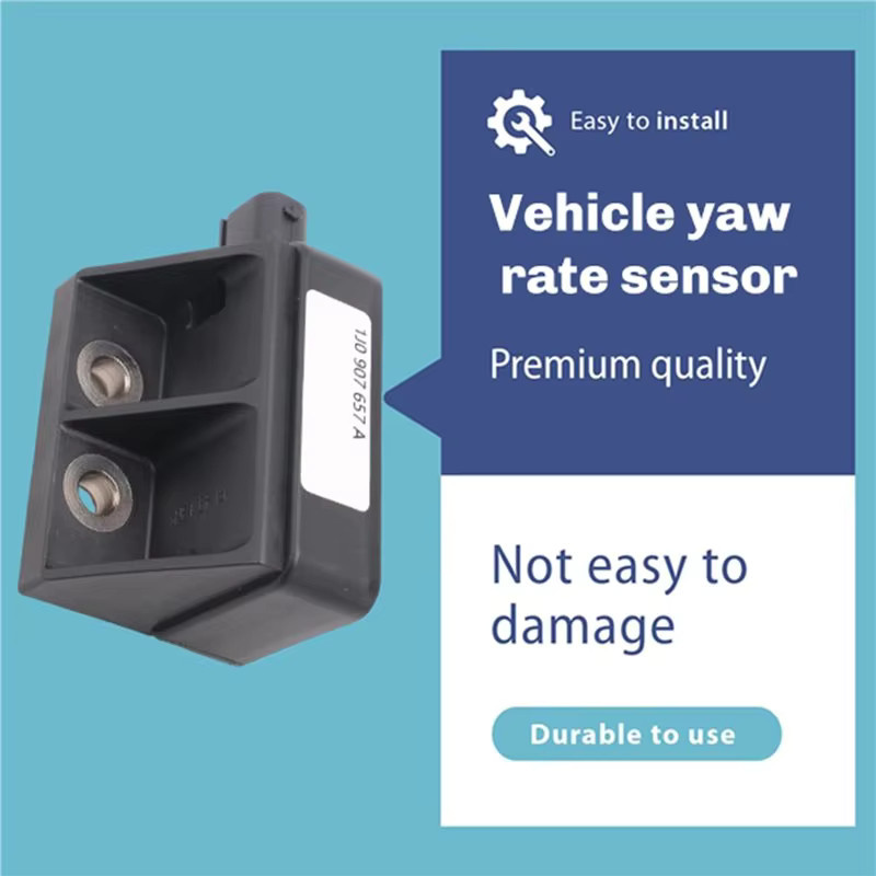 Auto-Gierfrequenzsensor ESP-Sensor für VW Skoda Seat, Farbe: Schwarz, Teilenummer: 0907657 / 1J 2907637 A - Bild 3