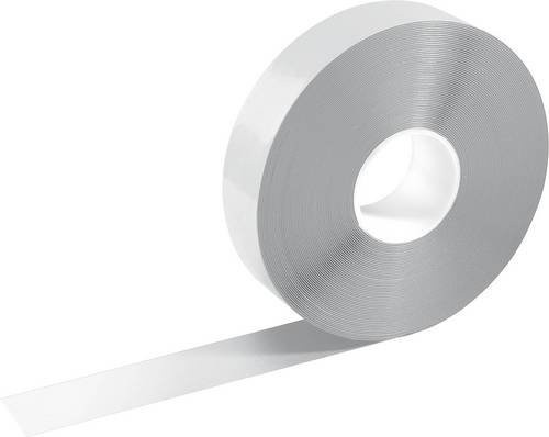 DURALINE Bodenmarkierungsband Weiß 30 m x 50 mm - Bild 1