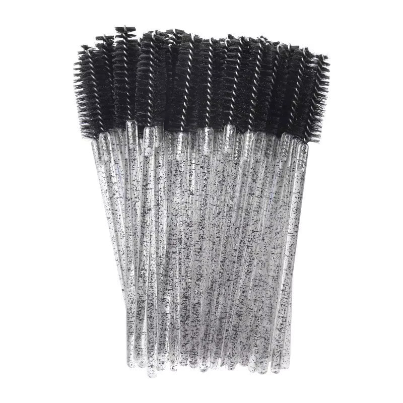 Einweg-Wimpernbürsten Set mit Behälter, schwarz, Unisex - Bild 3