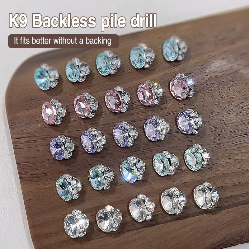 Nibiru DU Kristall Diamanten Strass Charms, Lila, Glänzend - Bild 2
