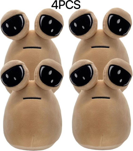 Yiran toy Mein Haustier Alien Pou Plüschtier, 22cm, ab 14 Jahre - Bild 1