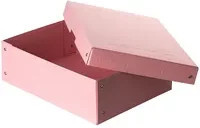 Falken PureBox Aufbewahrungsbox für A4 Dokumente in Pink, B/H/T: 24 x 32 x 10 cm - Bild 1